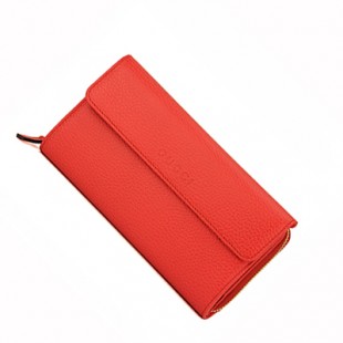 グッチ アウトレット 長財布 GUCCI OUTLET 347112 CAO0G 6511 財布 ユニセックス RED レッド 赤 型押し ロゴ エンボス コンチネンタルウォレット 上品 シンプル 多機能 トラベル - 商品画像 2