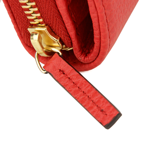 グッチ アウトレット 長財布 GUCCI OUTLET 347112 CAO0G 6511 財布 ユニセックス RED レッド 赤 型押し ロゴ エンボス コンチネンタルウォレット 上品 シンプル 多機能 トラベル - 商品画像 8