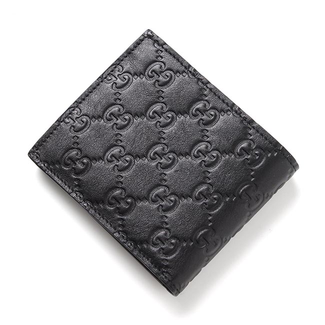 グッチスーパーコピー 2つ折り財布[小銭入れ付き] GUCCISSIMA ブラック ブラック系 365467 a0v1r 1000 メンズ - 商品画像 3