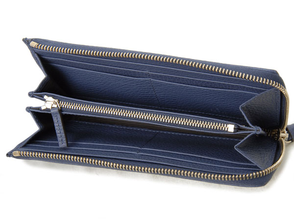 グッチスーパーコピー GUCCI 長財布 368232 CAO0G 4246 スウィング L字ファスナー 長財布 ブルー - 商品画像 6