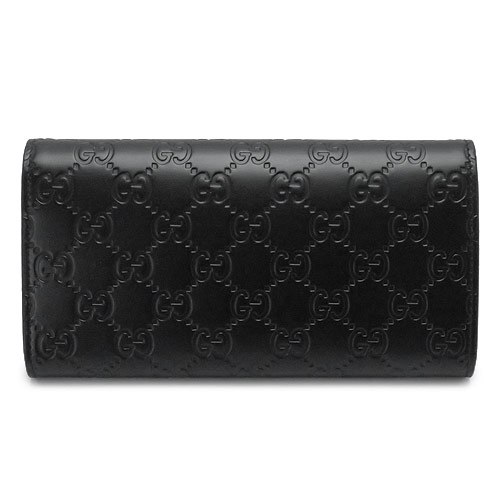 グッチコピー 長財布 GUCCI 二つ折り長財布 GUCCI ICON/グッチアイコン インターロッキングG レザー ブラック 369663 CWC1G 1000 - 商品画像 7