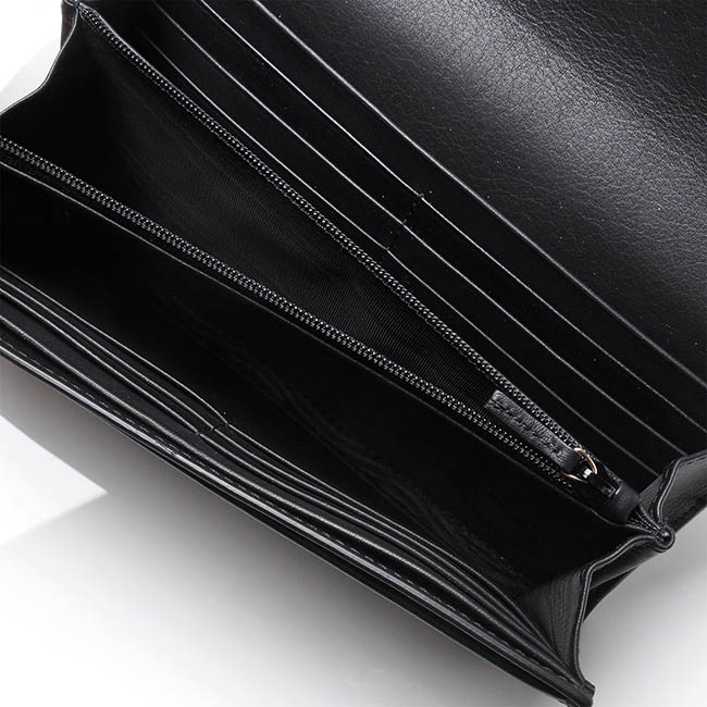 グッチ/GUCCIコピー 長財布[小銭入れ付き]/ICON LEATHER /ブラック ブラック系369663 ap00g 1000 レディース - 商品画像 4