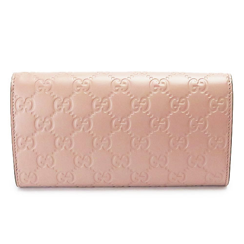 グッチスーパーコピー財布 二つ折りフラップ BOWY/ボウイ リボン グッチシマ レザー ライトピンク 388679 CWC1G 6812 - 商品画像 7