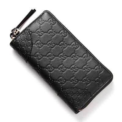グッチ/GUCCI ラウンドファスナー 長財布[小銭入れ付き] BREE/ブリー LEATHER ブラック ブラック系 394005 a00jg 1000 レディース - 商品画像 5