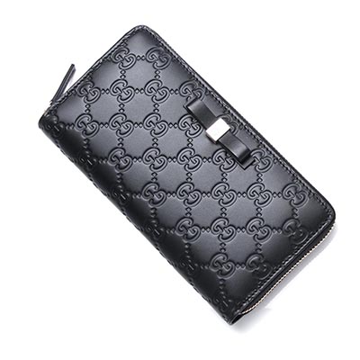 グッチスーパーコピー ラウンドファスナー長財布[小銭入れ付き] GUCCISSIMA ブラック ブラック系 388680 cwc1g 1000 レディース - 商品画像 6