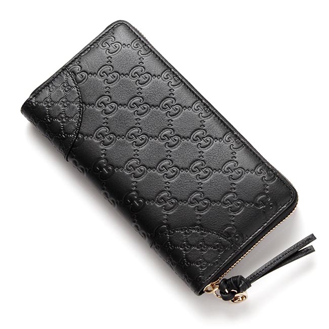 グッチ/GUCCI ラウンドファスナー 長財布[小銭入れ付き] BREE/ブリー LEATHER ブラック ブラック系 394005 a00jg 1000 レディース - 商品画像 6