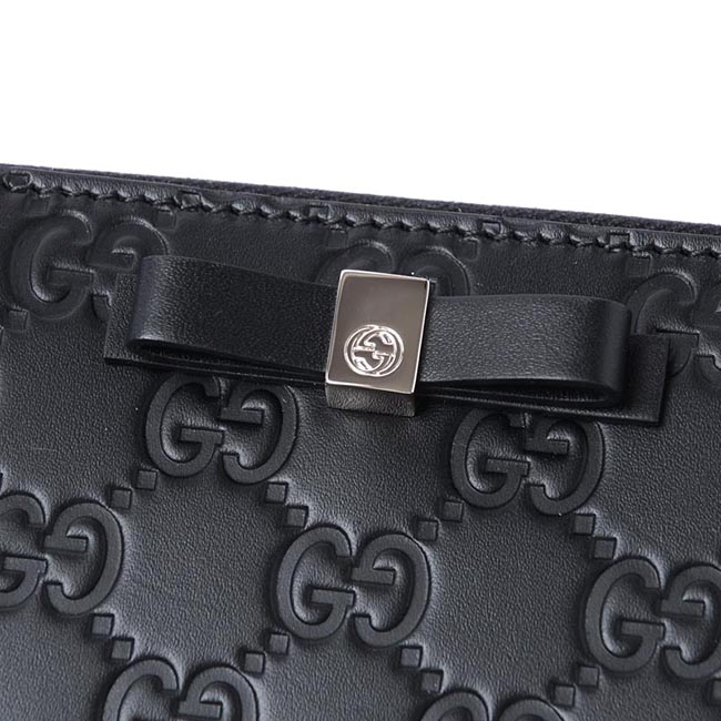 グッチスーパーコピー ラウンドファスナー長財布[小銭入れ付き] GUCCISSIMA ブラック ブラック系 388680 cwc1g 1000 レディース - 商品画像 5