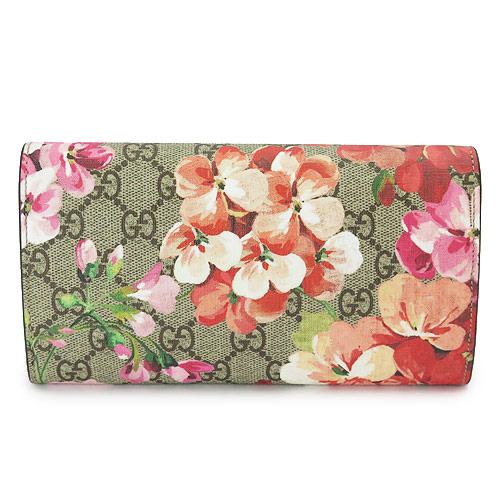 グッチコピー 長財布 GUCCI 財布 二つ折り 『2016年春夏新作』 BLOOMS/ブルームス GGスプリームキャンバス フラワープリント ベージュ×アンティークローズ 404070 KU2IN 8693 - 商品画像 6