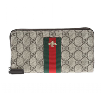 グッチスーパーコピー GUCCI GGスプリーム☆ビー刺しゅう入り*ラウンドジップ長財布 408831 KLQCN 8461 - 商品画像 5