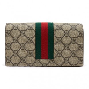 グッチスーパーコピー GUCCI/ウェブ付き GGスプリーム 二つ折り長財布 408836 KHN4N 9791 - 商品画像 2
