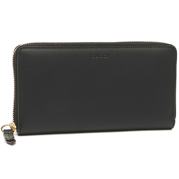 グッチコピー 財布 GUCCI 410102 AP00G 1000 LINEA A シグネチャー レディース 長財布 NERO 黒 - 商品画像 4