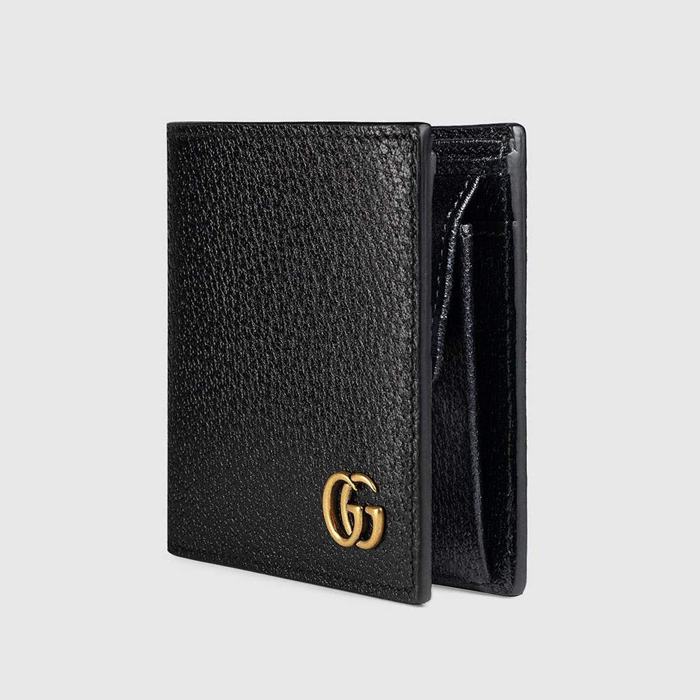 グッチ 折財布 メンズ 二つ折り財布 GGマーモント ダブルG レザー ブラック 428725 DJ20T 1000 - 商品画像 7