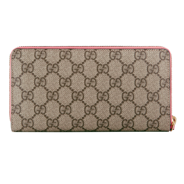 グッチスーパーコピー 長財布 431392 K05RG 8790 CIRCUS 顔スプリームラウンド長財布 レディース ベージュ/ピンク - 商品画像 6