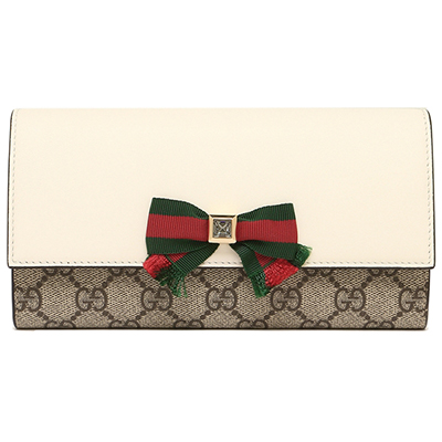 グッチスーパーコピー財布 GUCCI 432253 K05XG 9779 GROSGRAIN レディース 長財布 BEIGE - 商品画像 7