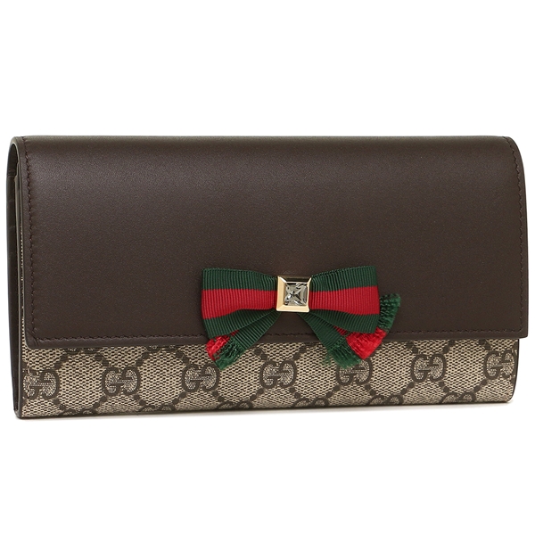 グッチスーパーコピー 長財布 レディース GUCCI 432253 K05XG 9776 ベージュ ブラウン - 商品画像 1