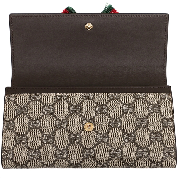 グッチスーパーコピー 長財布 レディース GUCCI 432253 K05XG 9776 ベージュ ブラウン - 商品画像 8