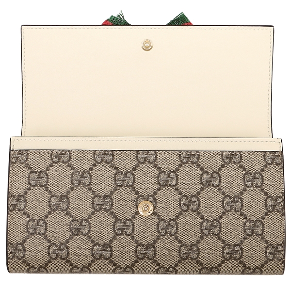 グッチスーパーコピー財布 GUCCI 432253 K05XG 9779 GROSGRAIN レディース 長財布 BEIGE - 商品画像 8