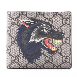 グッチスーパーコピー GUCCI 二つ折り 財布 小銭入れ付き ベージュ メンズ ウォレット デザイン ギフト プレゼント 451266 9h2an 8697 GGスプリーム - 商品画像 2
