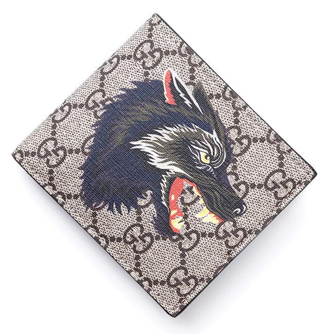 グッチスーパーコピー GUCCI 二つ折り 財布 小銭入れ付き ベージュ メンズ ウォレット デザイン ギフト プレゼント 451266 9h2an 8697 GGスプリーム - 商品画像 5