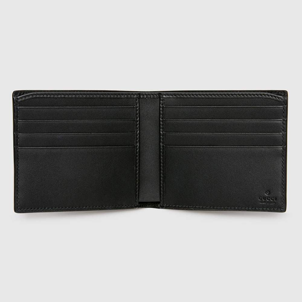 スーパーコピーグッチ GUCCI キングスネークプリント レザー ウォレット 折財布 [小銭入れなし] ブラック [メンズ] 451268 DUR1T 1058 - 商品画像 10