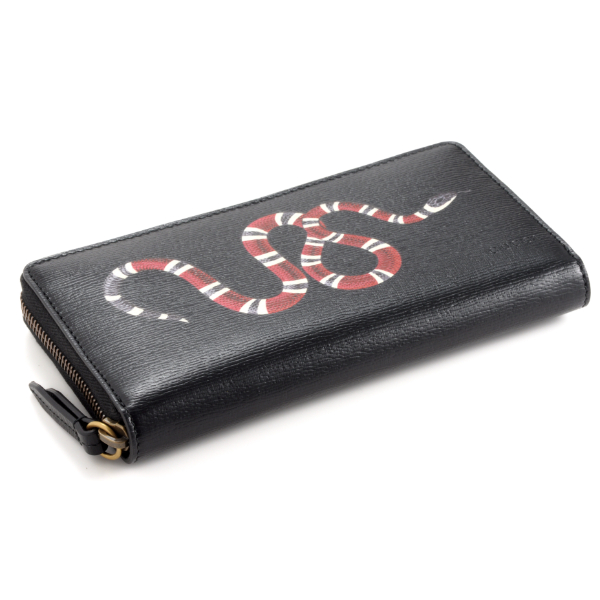スーパーコピーグッチ ラウンドファスナー長財布 GUCCI 財布 メンズ BEST BLACK/LIVE RED 2019年秋冬新作 451273-DUQ1T-1058 - 商品画像 5