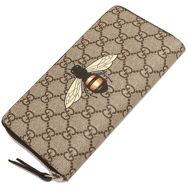 グッチコピー 財布 GUCCI 451273 K5V1N 8666 BESTIARY M GGスプリーム 蜂 ビー メンズ 長財布 - 商品画像 3