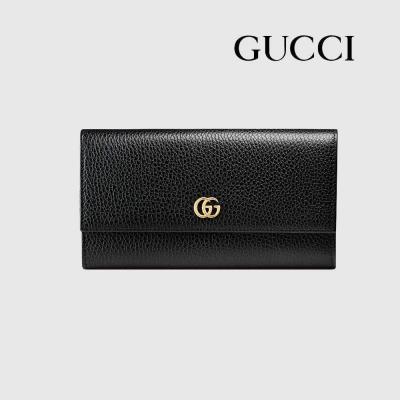 グッチスーパーコピー ダブルG レザー コンチネンタルウォレット 456116 CAO0G 1000 - 商品画像 2