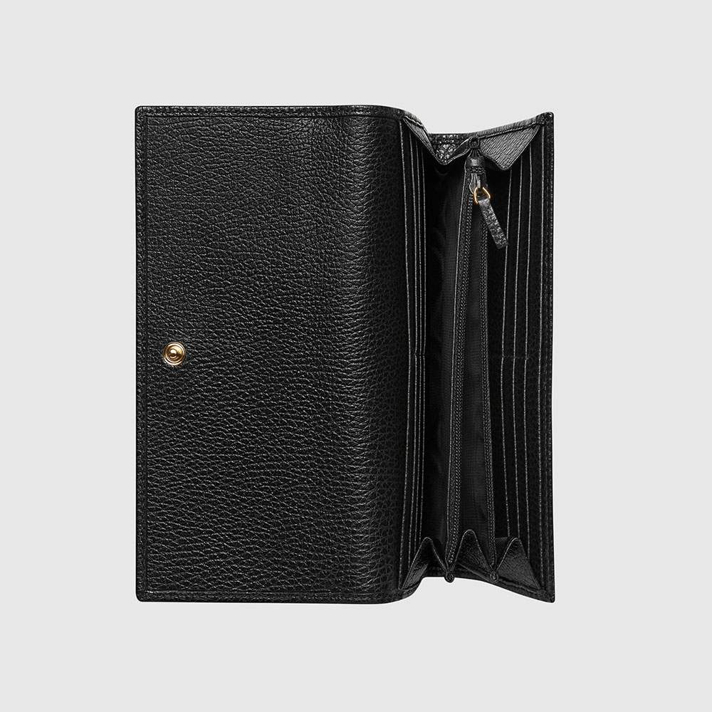 グッチスーパーコピー ダブルG レザー コンチネンタルウォレット 456116 CAO0G 1000 - 商品画像 8