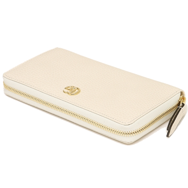 グッチコピー 財布 GUCCI 456117 CAO0G 9022 プチ マーモント PETITE MARMONT ジップアラウンドウォレット レディース 長財布 無地 MYSTIC WH 白 - 商品画像 9