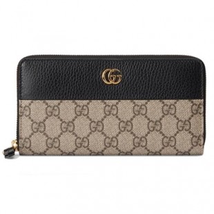 グッチスーパーコピー GUCCI GGマーモント ジップアラウンド ウォレット ブラック 456117 17WAG 1283 - 商品画像 2