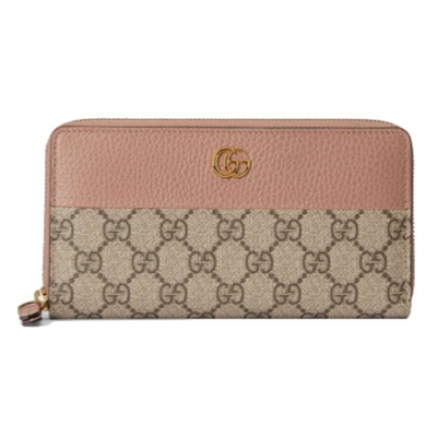 スーパーコピーグッチ GUCCI GGマーモント ジップアラウンド ウォレット ピンク 456117 17WAG 5788 - 商品画像 5