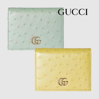 グッチコピー ダブルG オーストリッチ カードケース ウォレット 456126 - 商品画像 2