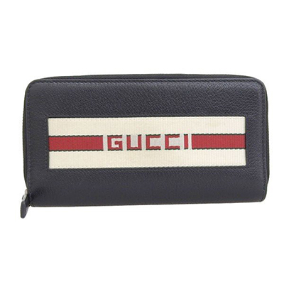GUCCIスーパーコピー グッチ 財布 ラウンドファスナー財布 レザー ブラック シルバー金具 459138 CWGRN 1094 - 商品画像 3