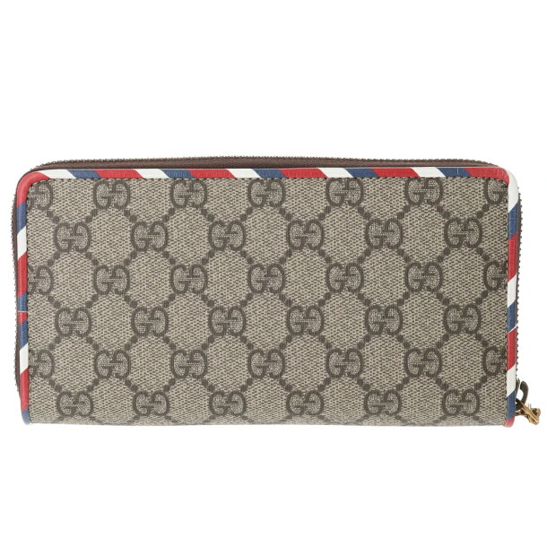 GUCCIスーパーコピー グッチ COURRIERワッペンラウンド長財布 473909 K9GQT 8899 ベージュ コンビ - 商品画像 6