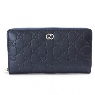 グッチスーパーコピー 長財布 473928 CWC1N 4009 GUCCI 財布 ラウンドファスナー DORIAN GG柄 グッチシマ レザー ブルー - 商品画像 2