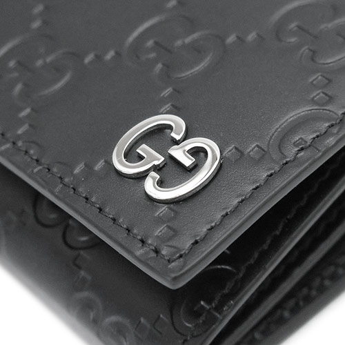 グッチコピー GUCCI 長財布 シマ Dorian メンズ 二つ折り長財布 ブラック 481727 CWC1N 1000 - 商品画像 3