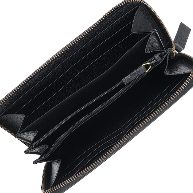 グッチスーパーコピー GUCCI 長財布 メンズ 蜂 Bee Star メンズ ラウンドファスナー長財布 ブラック系 495062 DJ2KT 8474 - 商品画像 6