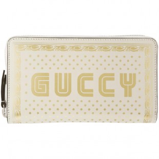 グッチ財布スーパーコピー レディース 510488 GUCCI ラウンドファスナー長財布 GUCCYロゴ プリント レザー オフホワイト系×ゴールド 510488 0GUTN 8711 - 商品画像 2