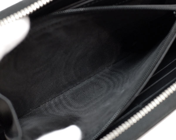 グッチ財布スーパーコピー GUCCI ファスナー長財布 GUCCY ロゴブラック/ゴールド レザー メンズ レディース 510488 0GUSN 1055 - 商品画像 5
