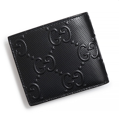 グッチスーパーコピー GUCCI GG柄 二つ折り財布 GGエンボス コインウォレット 二つ折り財布 レザー ブラック メンズ 625555 1W3AN 1000 - 商品画像 7