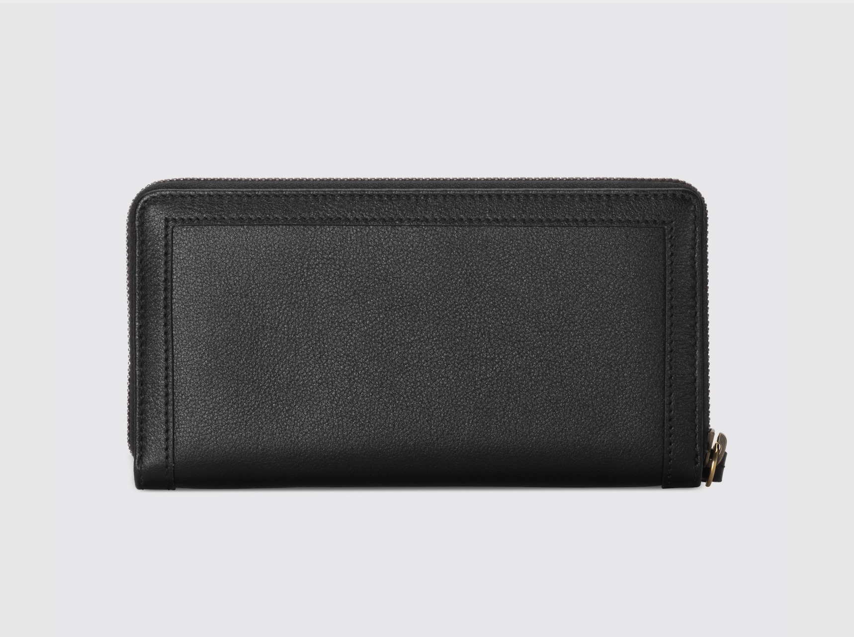 グッチ バンブー コンチネンタルウォレット ラウンド長財布 レザー ブラック 658634 17Q0T 1000 - 商品画像 4