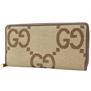グッチスーパーコピー ジャンボGG コンチネンタルウォレット 長財布 ラウンドファスナー GGキャンバス レザー 699316 FABGN 2148 - 商品画像 3