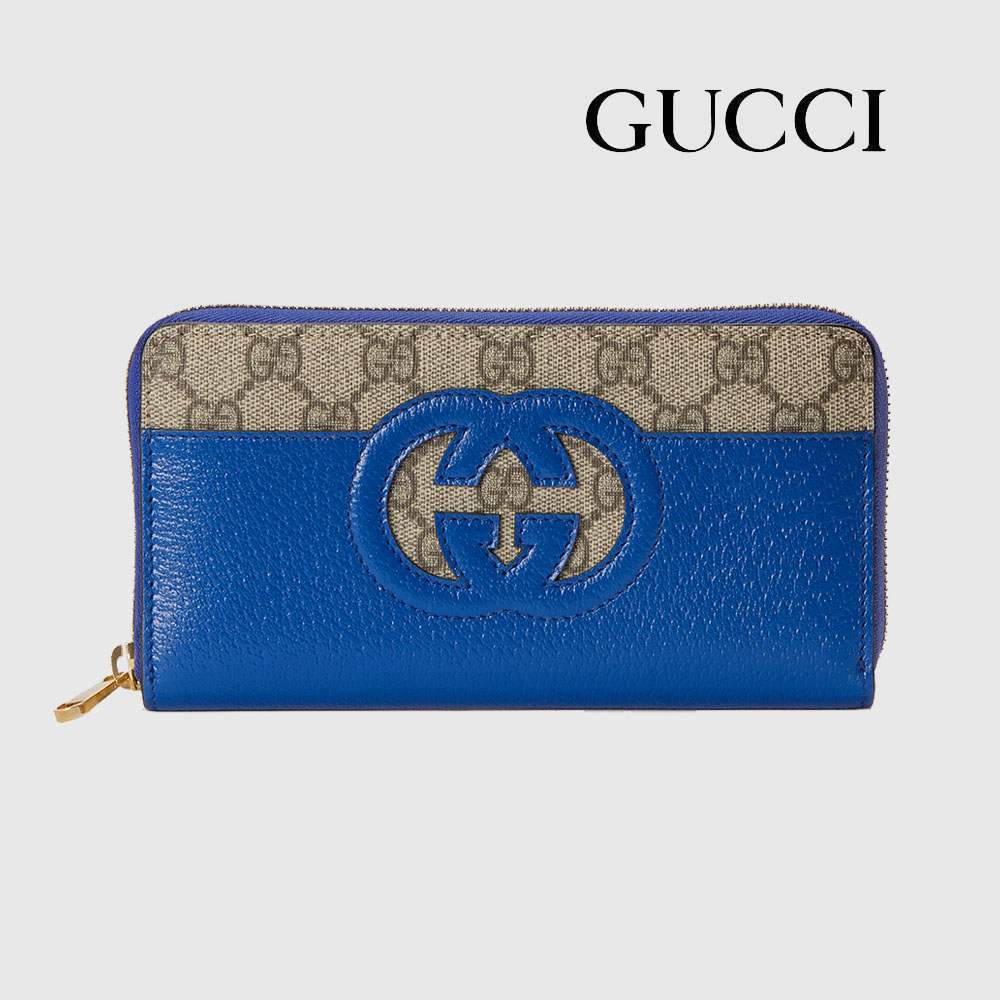 グッチスーパーコピー インターロッキングG GGスプリームキャンバス×レザー ウォレット ラウンドファスナー 長財布 701423 K9GSG 9972 - 商品画像 7