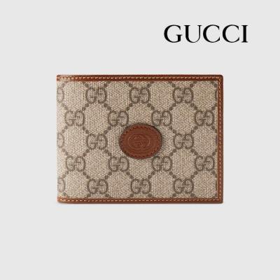 グッチ財布スーパーコピー インターロッキングG GGスプリームキャンバス×レザー ウォレット カードケース付き 二つ折り 折財布 [小銭入れなし] 723171 92TCG 8563 - 商品画像 2