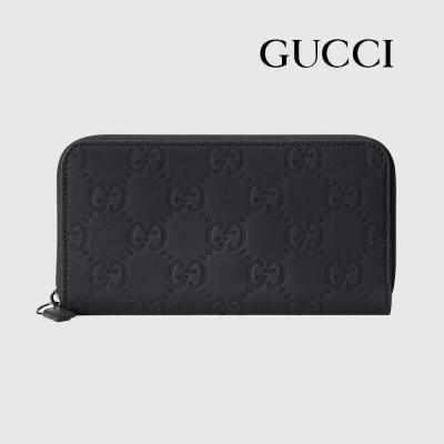 グッチスーパーコピー GG ラバーエフェクト ジップアラウンドウォレット 771421 AAC0L 1000 - 商品画像 2