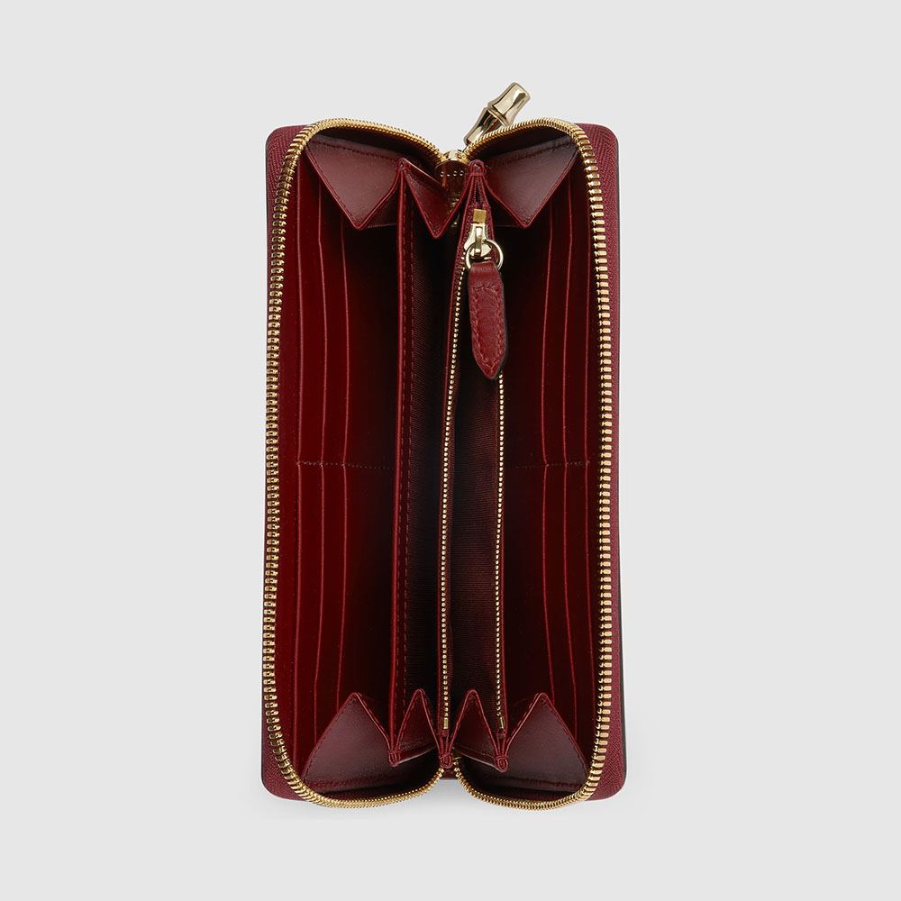グッチスーパーコピー バンブー付き ジップアラウンドウォレット 828177 - 商品画像 9
