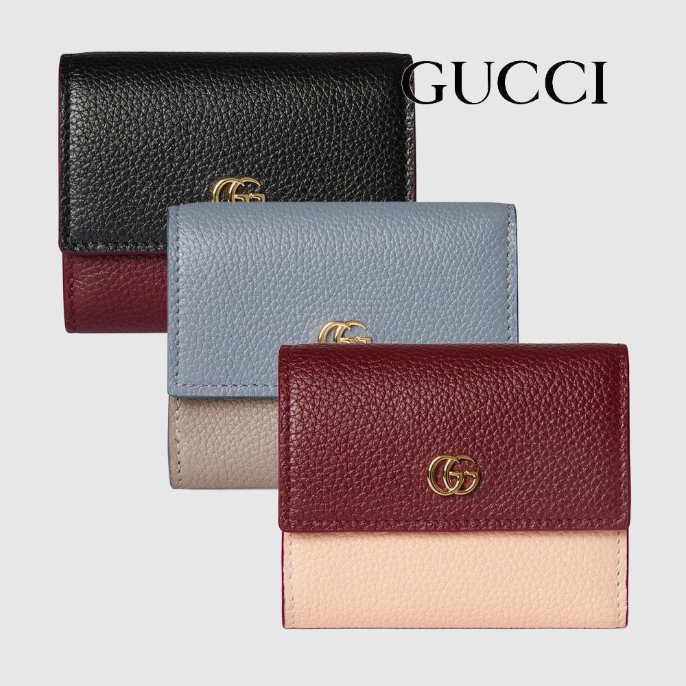 グッチ コピー 三 つ折り ダブルG バイカラー ミニ ウォレット ‎837957 - 商品画像 8