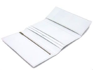 エルメスコピー三つ折りベアン/白×シルバー金具 he-ac-1104 - 商品画像 7