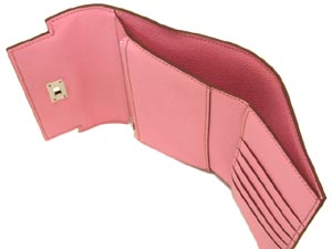 エルメスコピー ケリーウォレット ミディアム/ピンク×シルバー金具 he-ac-1265 - 商品画像 3
