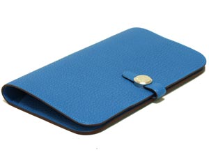 エルメスコピー ドゴンGM/ミコノスブルー×シルバー金具 he-ac-1359 - 商品画像 4